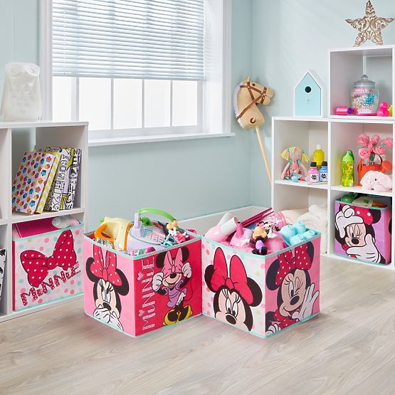 Quattro scatole di immagazzinaggio - Minnie Mouse
