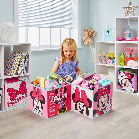 Quattro scatole di immagazzinaggio - Minnie Mouse