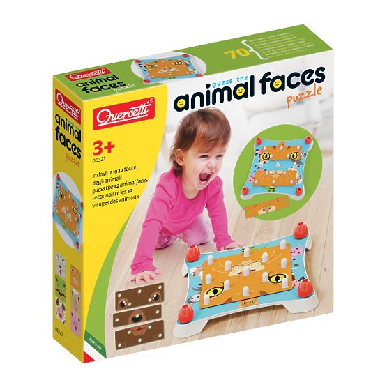 Quercetti Puzzle Volti di Animali