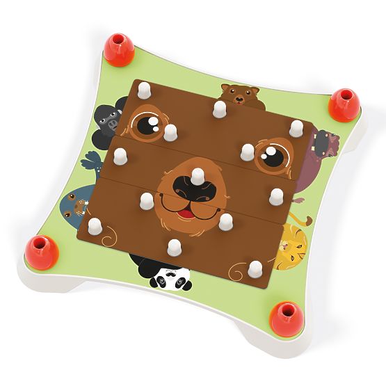 Quercetti Puzzle Volti di Animali