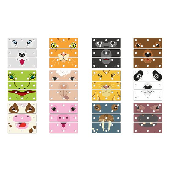 Quercetti Puzzle Volti di Animali