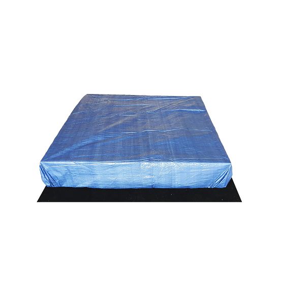 Sabbiera per bambini richiudibile con panche - 120x120 cm