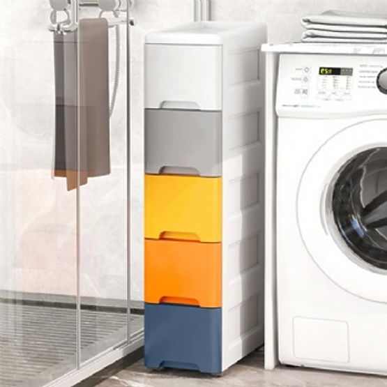 Scaffale con 5 cassetti estraibili su ruote ModernHome