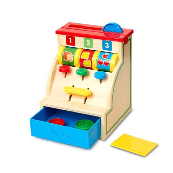 Registratore di cassa in legno 123 Melissa & Doug