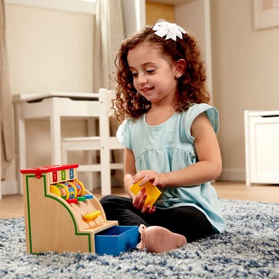 Registratore di cassa in legno 123 Melissa & Doug