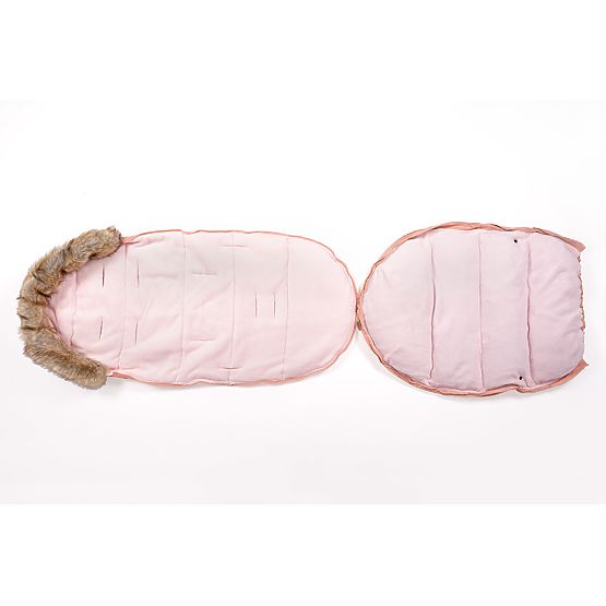 Sacco invernale per passeggino Mouse - rosa antico