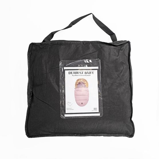 Sacco invernale per passeggino Mouse - rosa antico