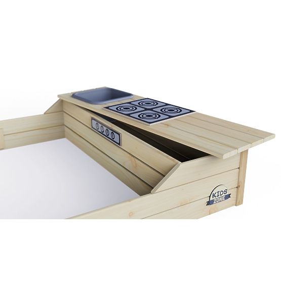 Sabbiera 2 in 1 con cucina - naturale