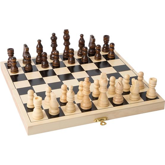 Scacchi in legno gioco logico per bambini
