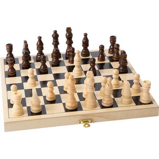 Scacchi in legno gioco logico per bambini