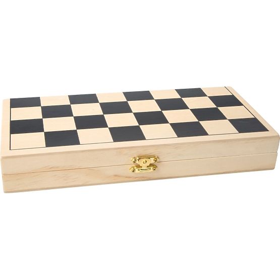 Scacchi in legno gioco logico per bambini