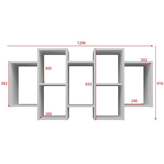 Scaffale BILBAO 7.0 BIANCO