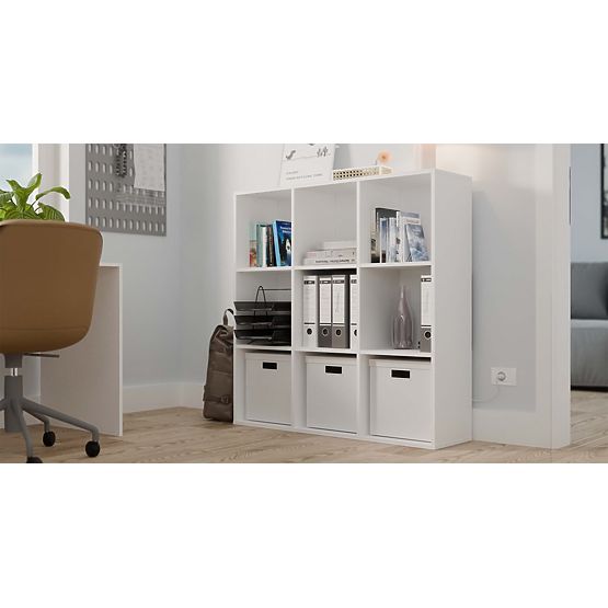 Scaffale Malax 3X3 H BIANCO