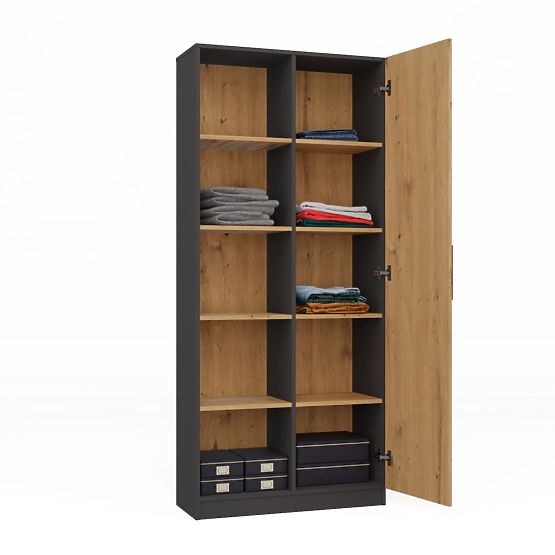 Scaffale Malwa RD/80 ANTRACITE ARTISAN