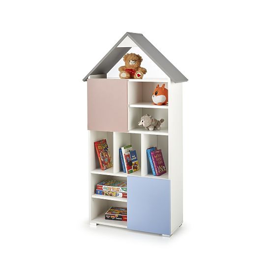 Scaffale per bambini a forma di casetta Fati XL