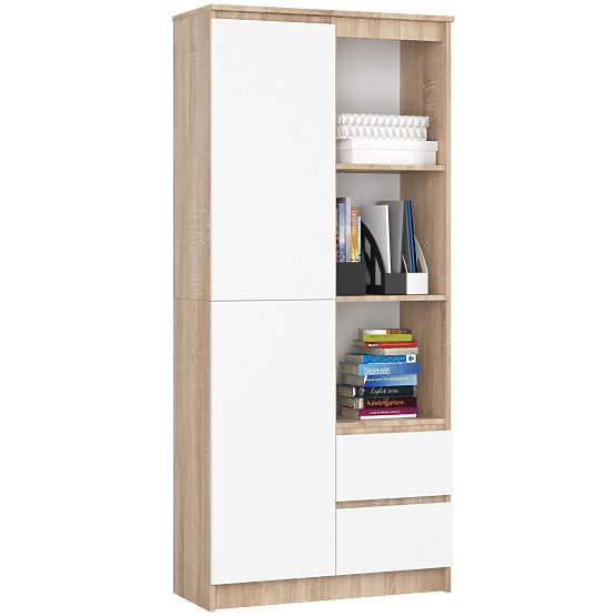 SCAFFALE R11 R80 1D 2SZ CLP PK SONOMA / BIANCO