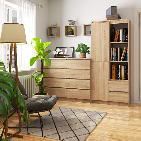 SCAFFALE R11 R80 1D 2SZ CLP QUERCIA SONOMA