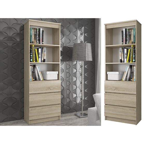 SCAFFALE R60 3SZ 2P CLP PK ROVERE SONOMA