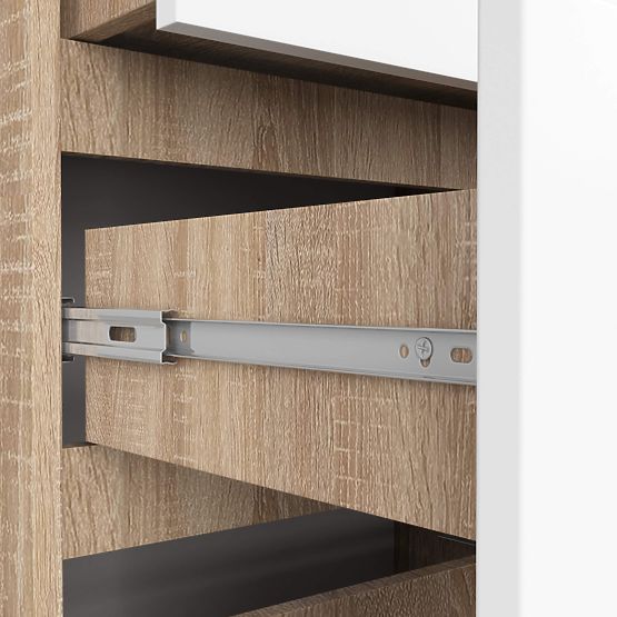 SCAFFALE R60 3SZ 2P CLP PK SONOMA / BIANCO