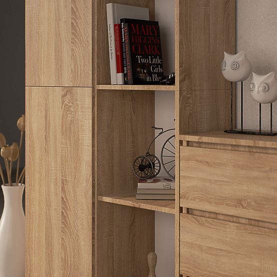 SCAFFALE R80 1D 4P CLP ROVERE SONOMA