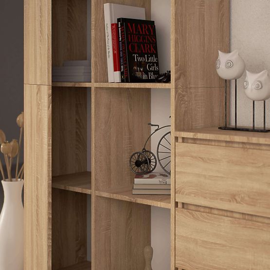 SCAFFALE R80 1D 4P CLP ROVERE SONOMA