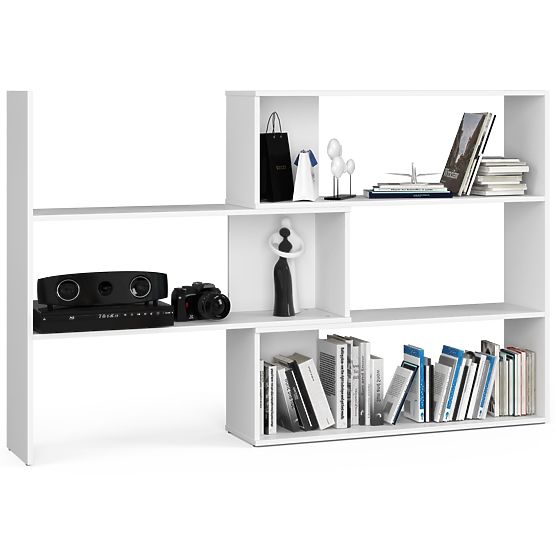 Scaffale regolabile mini TWIST - bianco