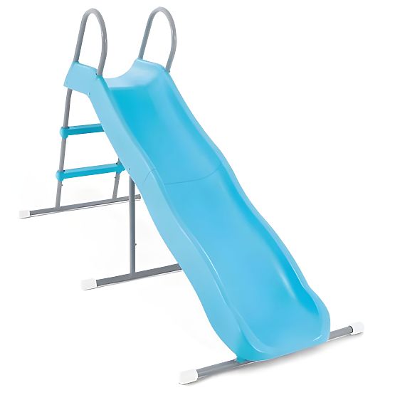 Scivolo da giardino per bambini 183 cm acciaio plastica INTEX 44106
