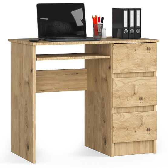 SCRIVANIA A-6 CLP ROVERE ARTISAN DESTRA