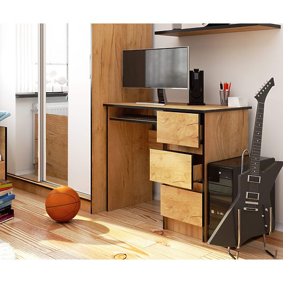 SCRIVANIA A-6 CLP ROVERE CRAFT DESTRA