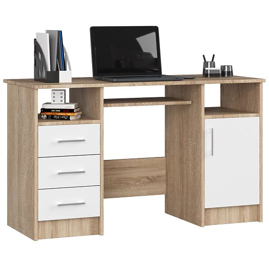 SCRIVANIA ANA PK ROVERE SONOMA / BIANCO
