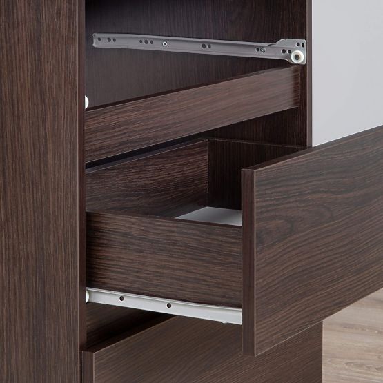 SCRIVANIA ANGOLARE B20 CLP DESTRA WENGE