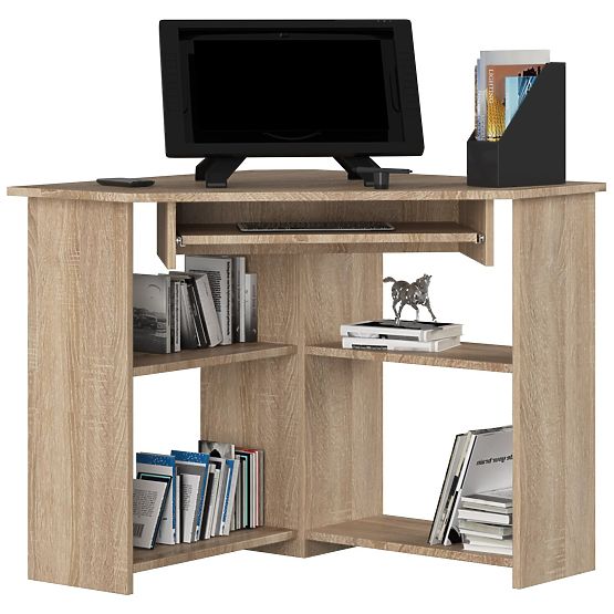 SCRIVANIA ANGOLARE TED PK ROVERE SONOMA