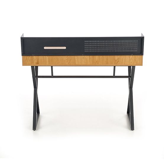 Scrivania B43 - rovere dorato / nero