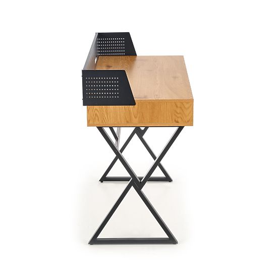 Scrivania B43 - rovere dorato / nero