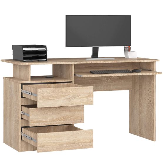 SCRIVANIA CLP 135cm PK SONOMA
