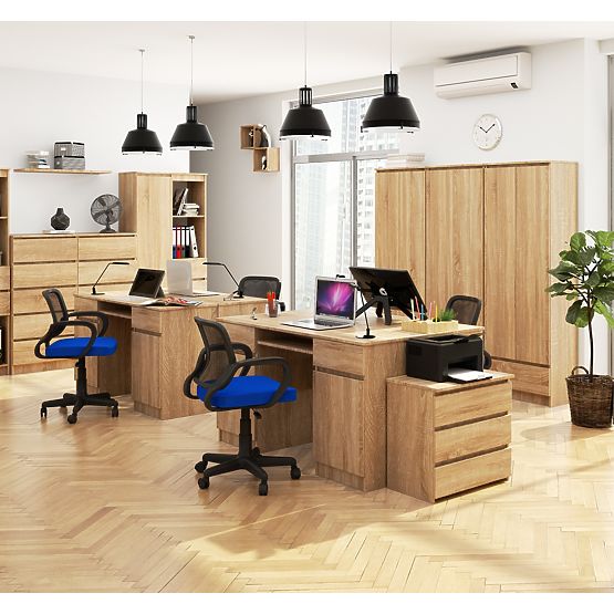 SCRIVANIA CLP A5 2D 2SZ PK ROVERE SONOMA