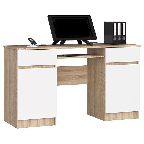 SCRIVANIA CLP A5 2D 2SZ PK SONOMA / BIANCO