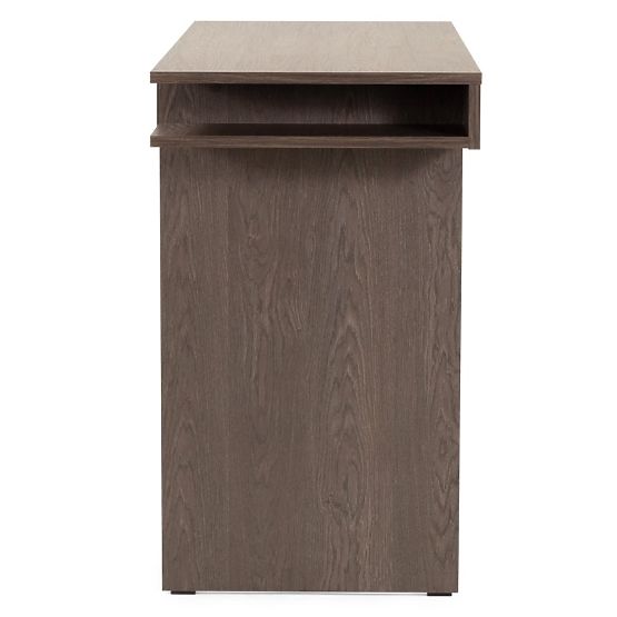 Scrivania/console con cassetto Kanso, Rovere Baltic Storm