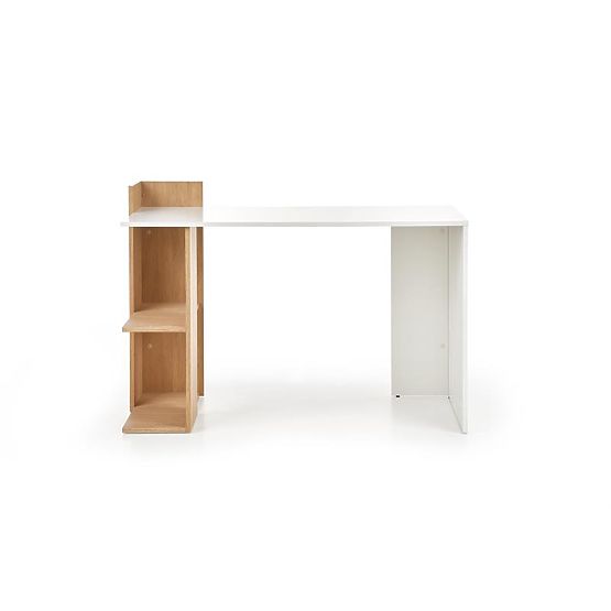 Scrivania FINO - rovere dorato / bianco
