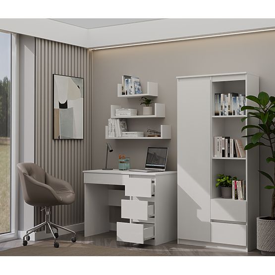 Scrivania Mijas DESTRA BIANCA