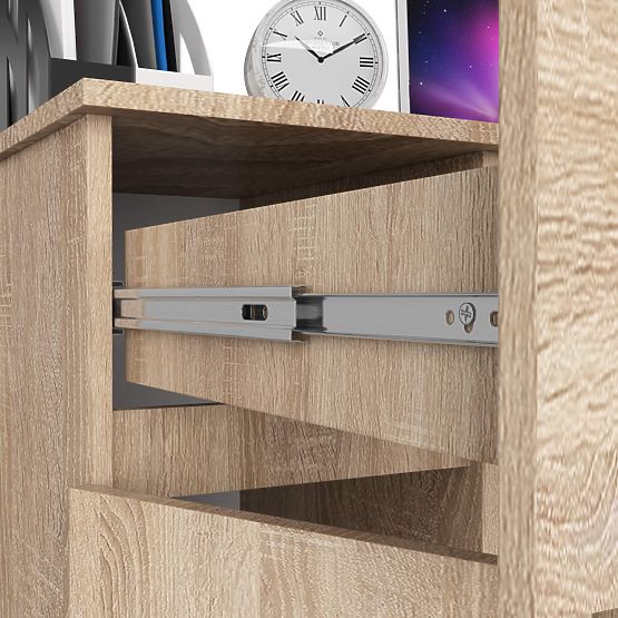 SCRIVANIA PER COMPUTER 90 cm PIXEL SINISTRA PK SONOMA