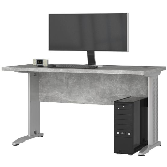 SCRIVANIA PER COMPUTER BM-135 CEMENTO