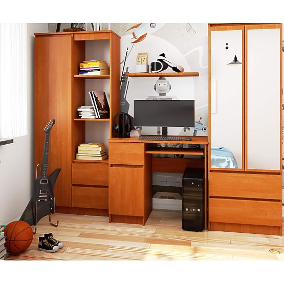 SCRIVANIA PER COMPUTER PIKSEL ONTANO - SINISTRA