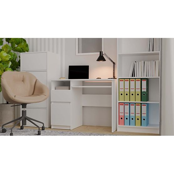 Scrivania PORTO SINISTRA BIANCA