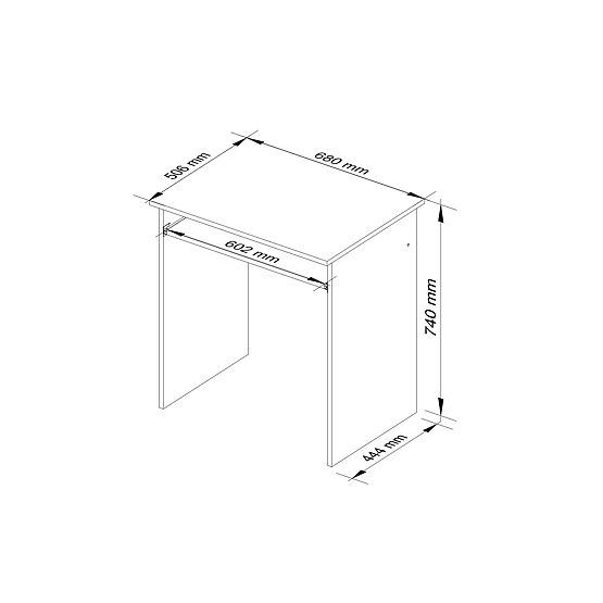 SCRIVANIA STAR PK BIANCA