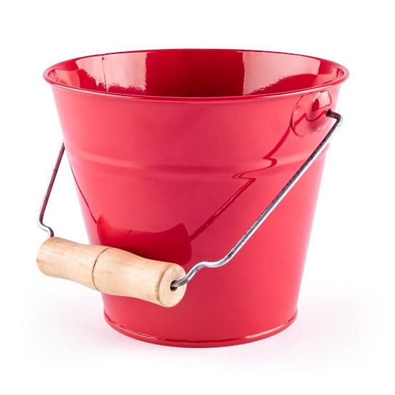 Secchio da giardino - rosso