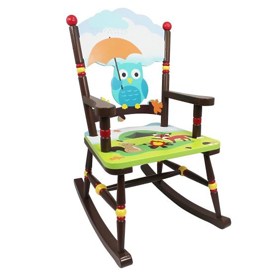 Sedia a dondolo per bambini Magic forest