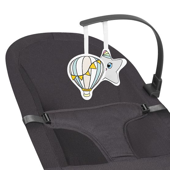 Sedia a dondolo per bambino - grigio