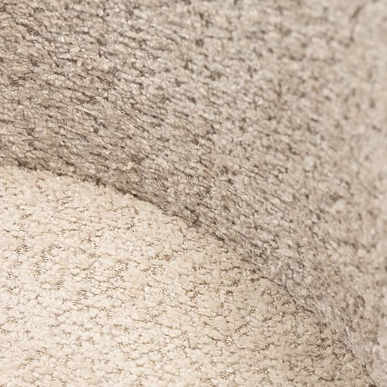 Sedia da pranzo Larisa, beige/gambe nere