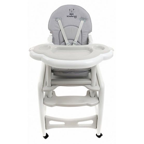 Sedia da pranzo per bambini Kinder - grigia